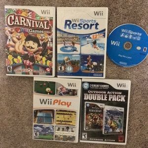 5 Wii games